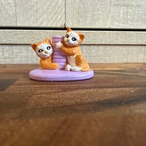 Orange tabby kittens pet shop Fisher Price Sweet Streets accessory replacement
